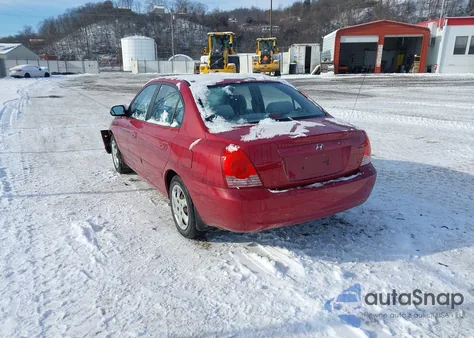 2006 Hyundai Elantra Gls/Limited from USA, damaged, VIN KMHDN46D66U206506